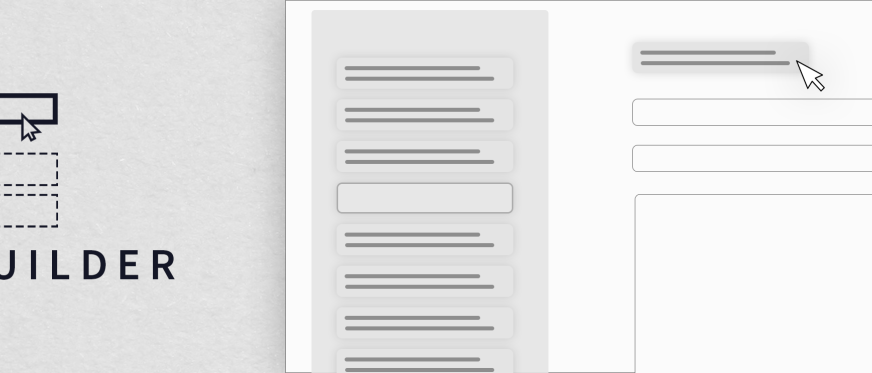 Form Builder – Improving Workflow
